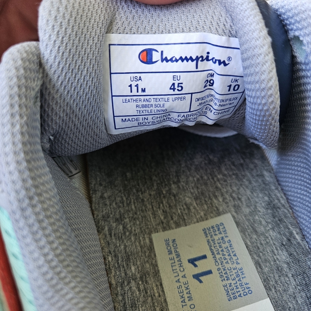 NWT Champion 93 Eighteen SP Block Shoes - Picture 6 of 9